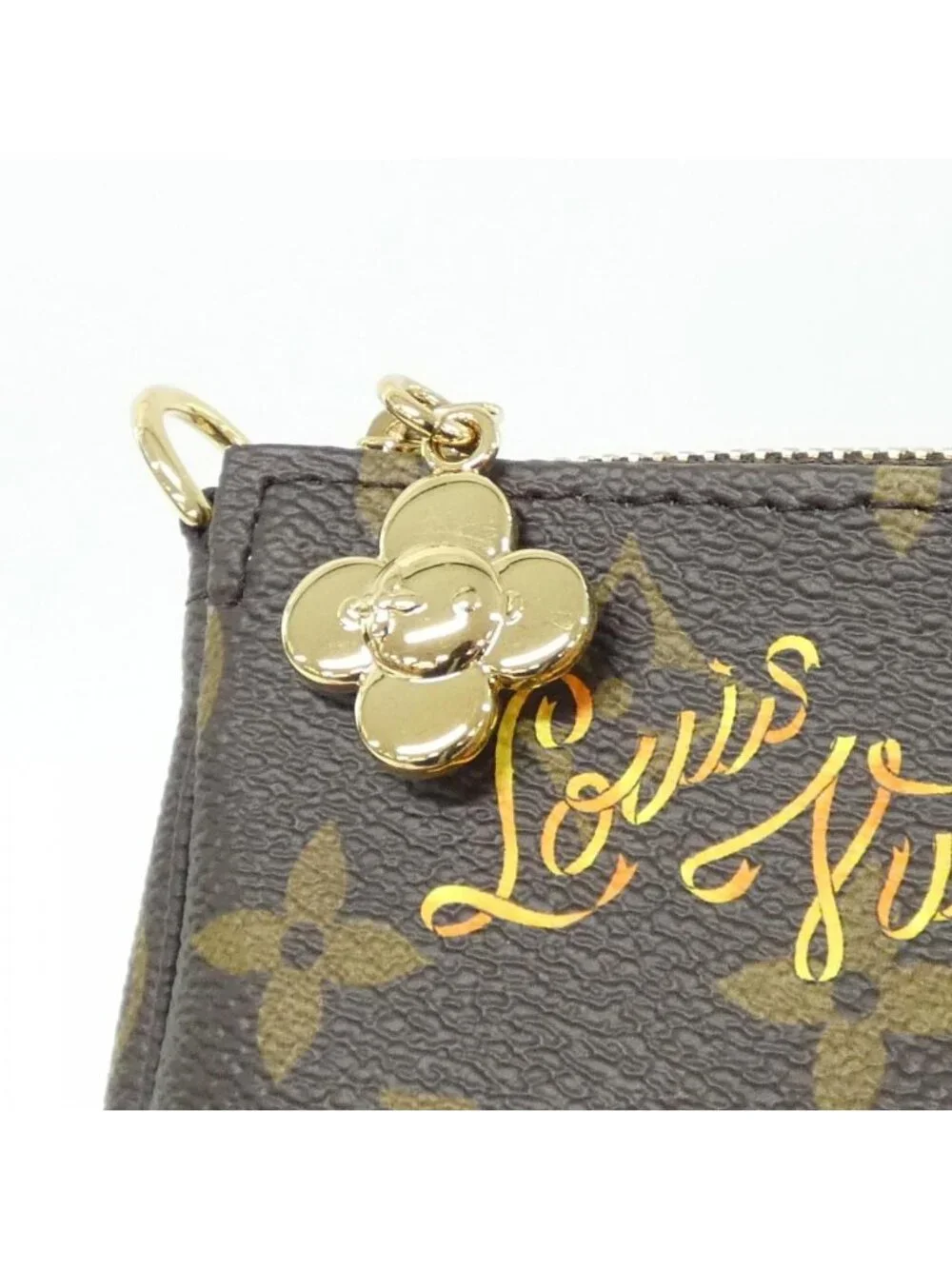 Louis Vuitton Monogram Mini Pochette Pouch - Picture 4 of 7
